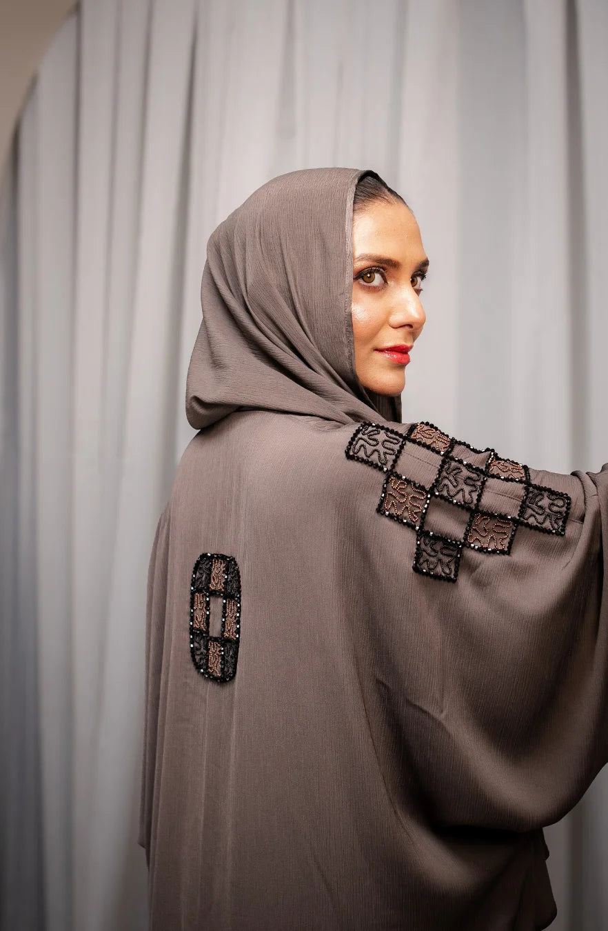 Sahar Embellished Abaya Set