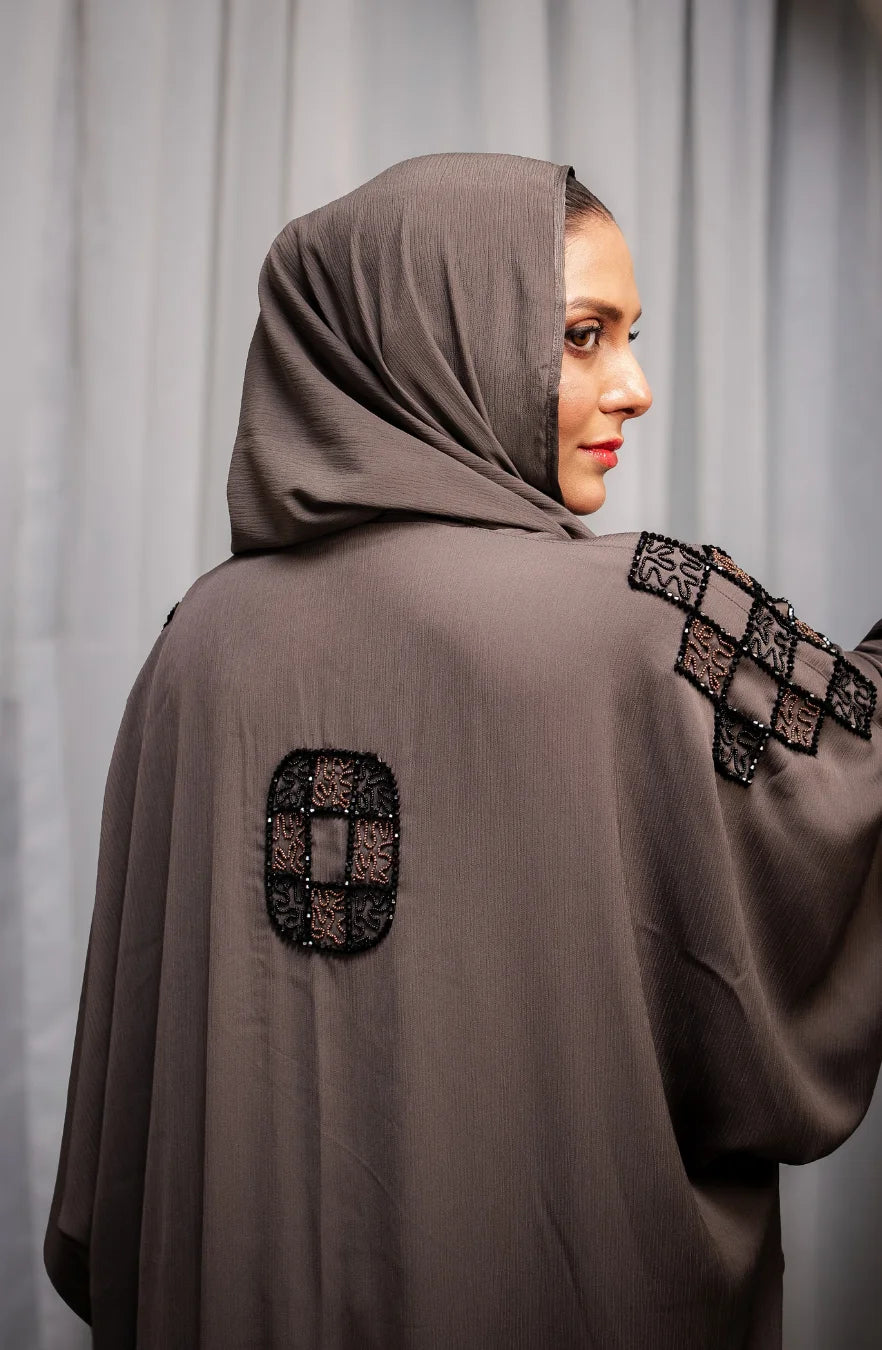 Sahar Embellished Abaya Set