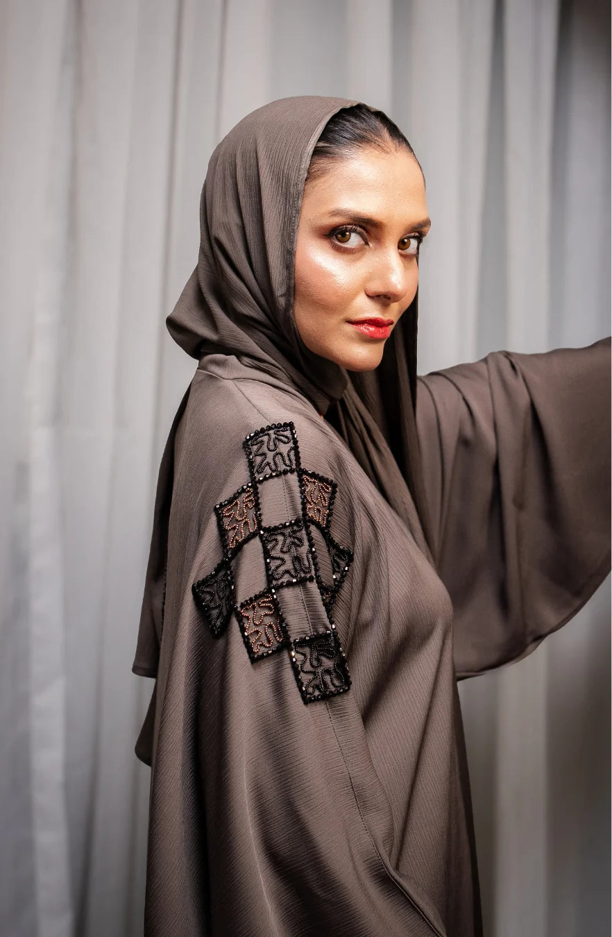 Sahar Embellished Abaya Set
