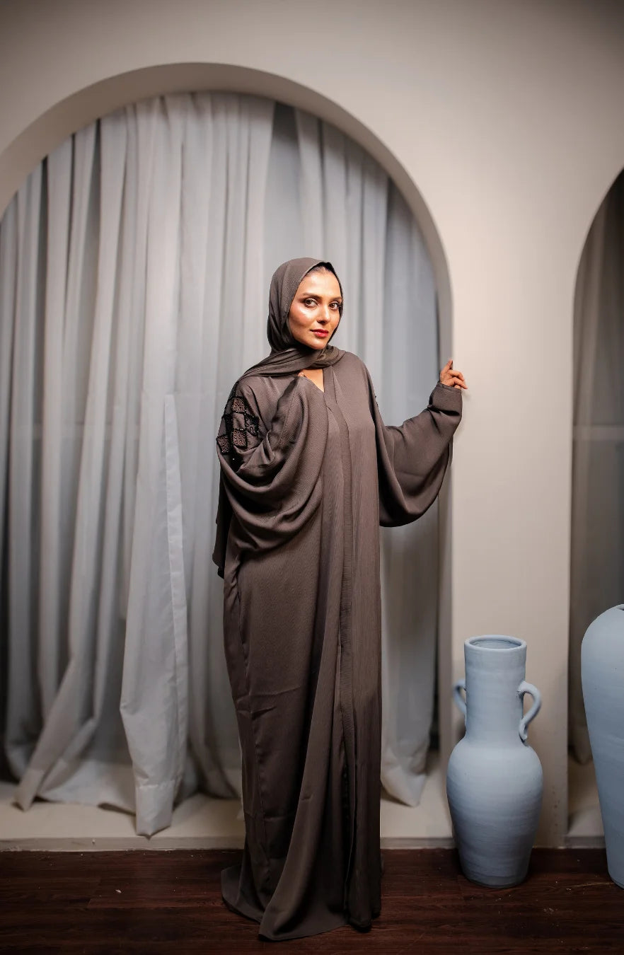 Sahar Embellished Abaya Set