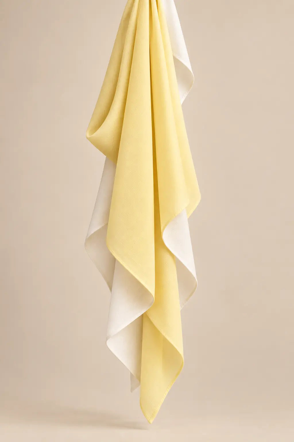 Two-toned Hijab - Butter Yellow
