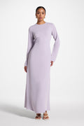 Tie-Back Maxi Dress — Lilac (placeholder image)