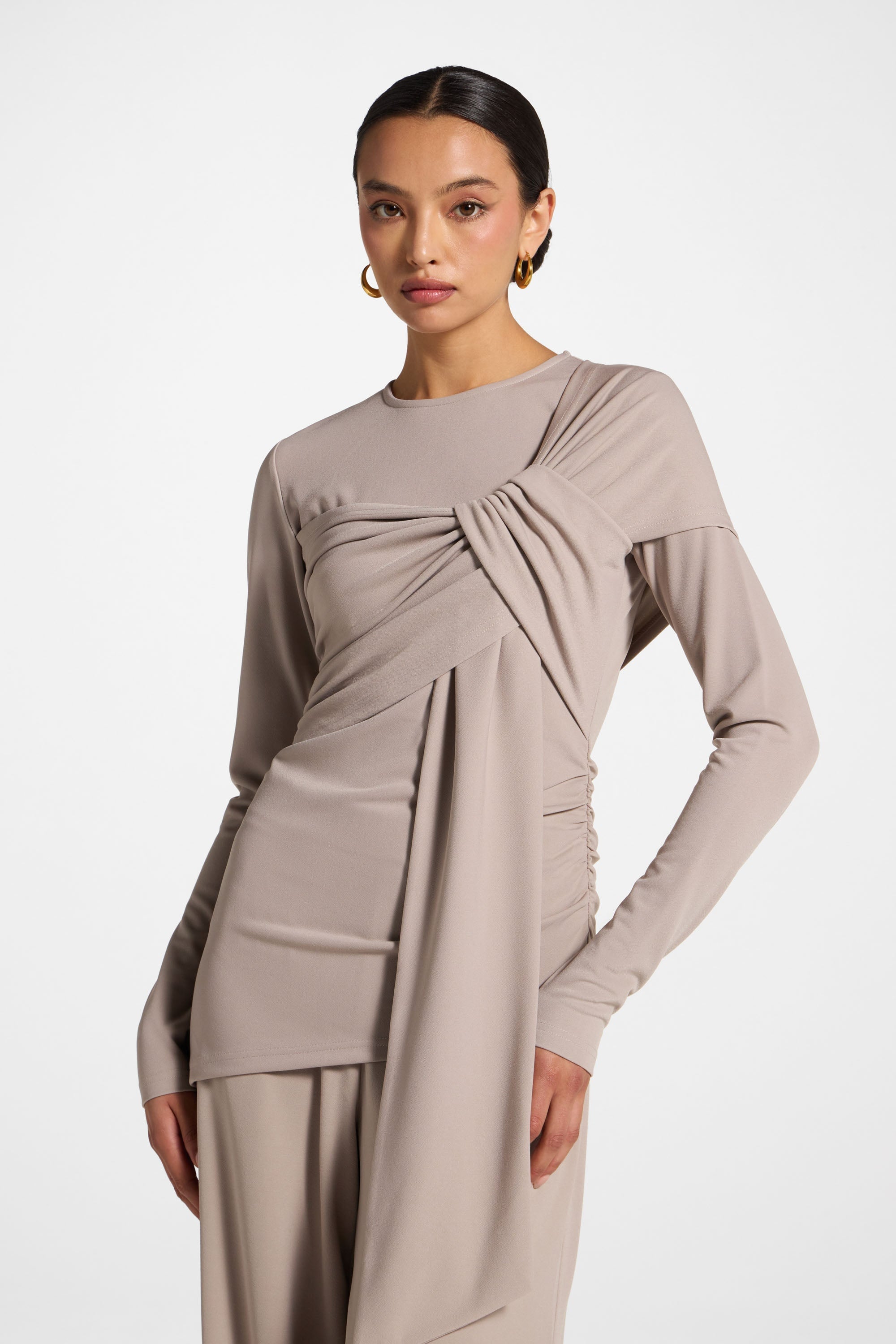 Tencel Co-Ord Set — Moonrock, top (placeholder image)
